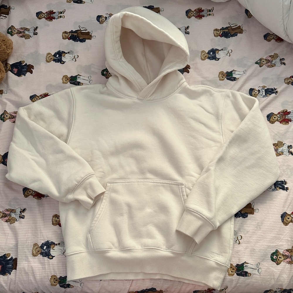 Aritzia Perfect Hoodie in Light Birch